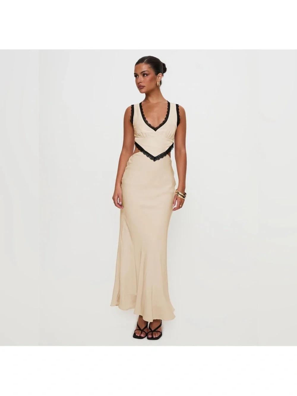ivory bodycon dress Queendancer Women Midi Wedding Lace Bateau Neck Engagement Dress with Sleeves – queendanceruk Sleek and sophisticated x REVOLVE Evianna Mesh Size:00 US women's numeric King Evelthon Hotel